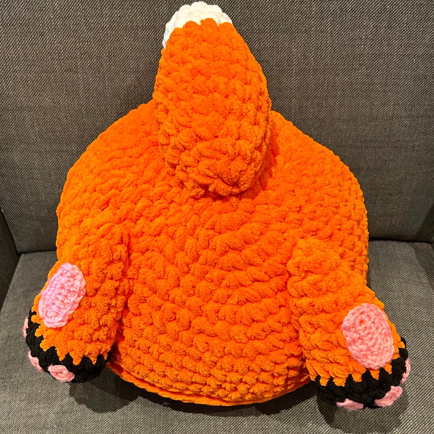 Animal Pillows Crochet Pattern: Bunny, Cat, Fox, Raccoon. PDF download, UK and US terms.