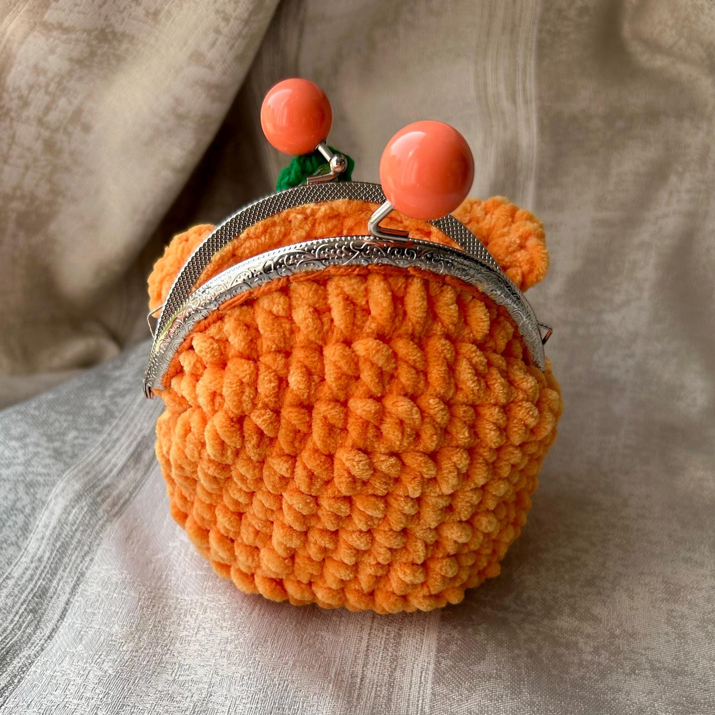 Crochet Capybara coin purse
